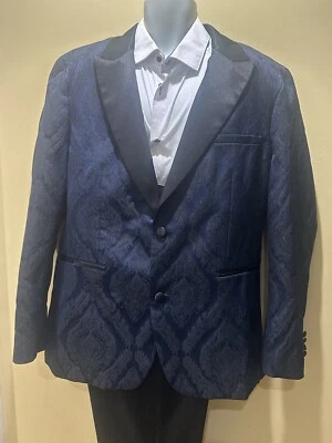 Blazer floral de esmoquin para hombre talla XXL Foto 1 de 4