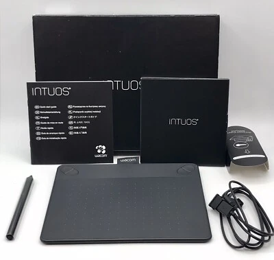 Wacom Intuos Art Pen and Touch (Old Version), Black, Small - Image 1 of 4