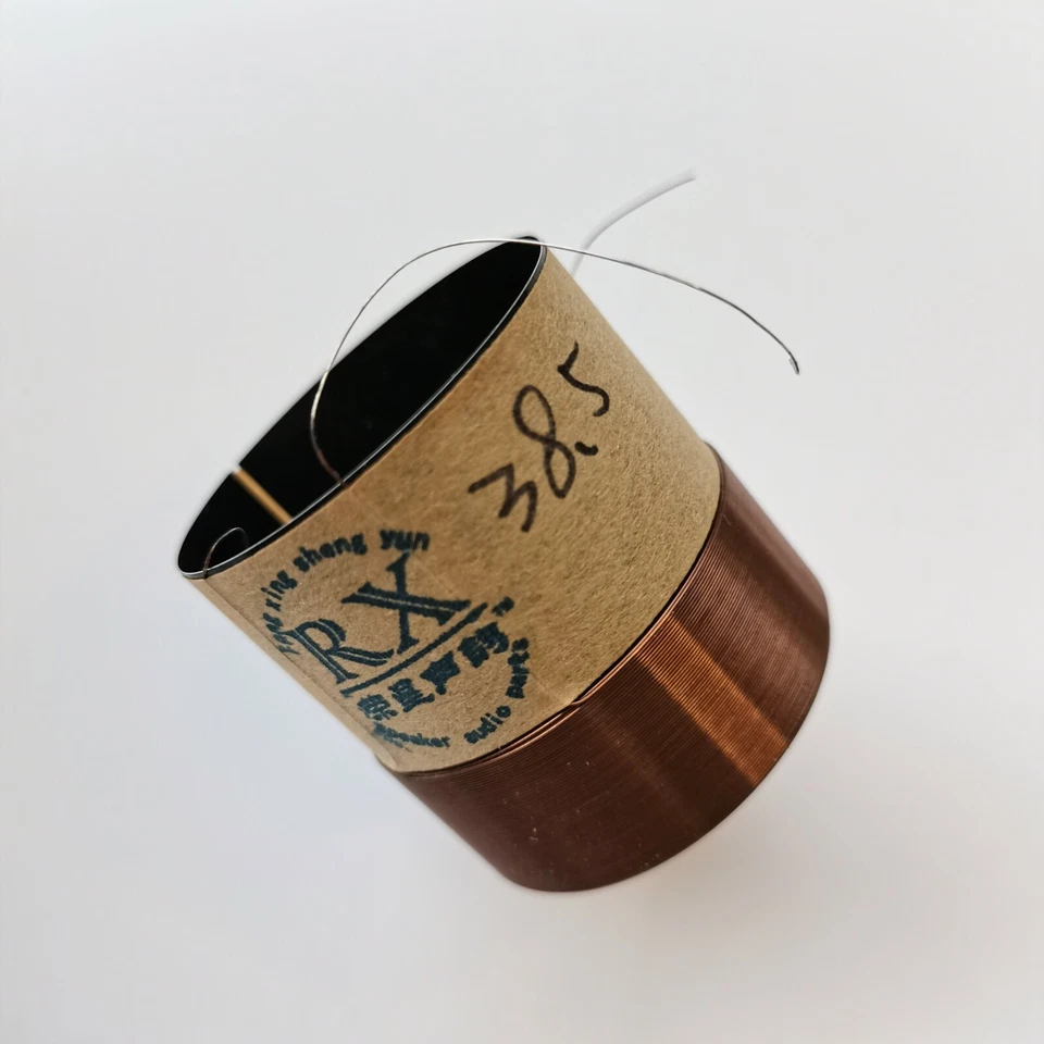 1 pcs ID: 38.5mm 2F 8ohm woofer Bass speaker voice coil skeleton:Black aluminous - Image 1 of 1