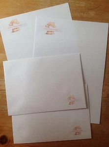 Teddy writing paper stationery personalised with a name for a boy or girl  - Picture 1 of 4