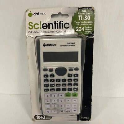 Datexx DS-700-2 Scientific Calculator 224 Functions Compare To TI-30 - Image 1 of 4