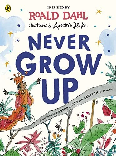 Never Grow Up By Roald Dahl, Quentin Blake. 9780241419427 - Image 1 of 1