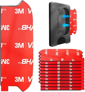 10Pcs Sticky Adhesive Replacement for Pops Wallet+ & Wallet plus Base, Socket Wa - Photo 1 sur 12