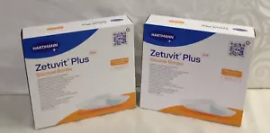Borde de silicona Hartmann Zetuvit Plus 413924 -7 x 7 caja de 10 x 2 - CADUCIDAD 12/26 - Imagen 1 de 4