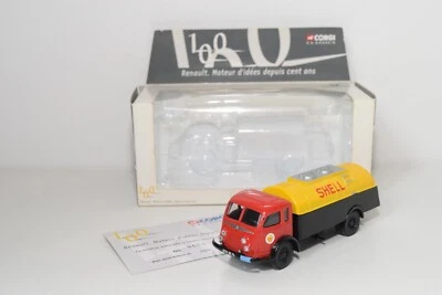 A56 1:43 CORGI TOYS 71205 RENAULT FAINEANT CITRENE TANKER TANK TRUCK SHELL MIB - Immagine 1 di 4