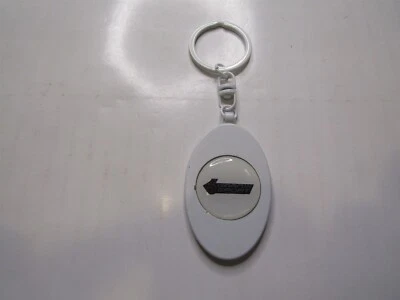 1982 - 1987 BUICK REGAL GRAN NATIONAL GRAN SPORT БРЕЛОК МЕТАЛЛИЧЕСКИЙ БЕЛЫЙ - Изображение 1 из 2