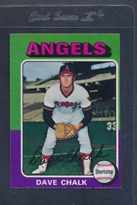 1975 OPC O-Pee-Chee #064 Dave Chalk Angels EX *8 - Picture 1 of 1