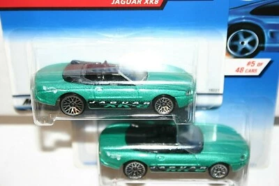 Hot Wheels 1998 First Editions Jaguar XK8 639 Lot of 2 - Image 1 of 4