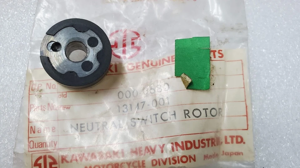 KAWASAKI H1 H2 INTERRUPTOR NEUTRO ROTOR 13147-001 NOS Foto 1 de 1