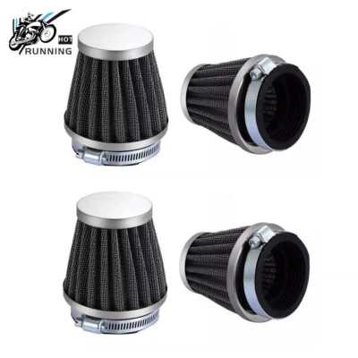 Limpiador de cápsulas de filtro de admisión de aire 4 piezas 54 mm lavable Suzuki GS700 750 850G 1100S Foto 1 de 4