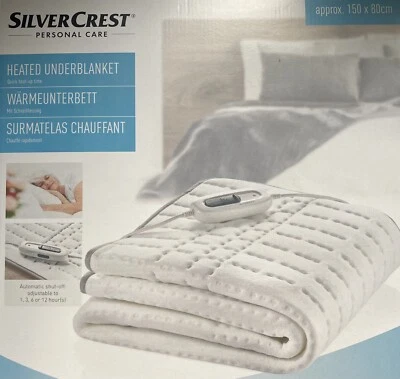 SilverCrest Wärmeunterbett 6 Temperaturstufen Schnellheizung 60 W Wärme Unterbet