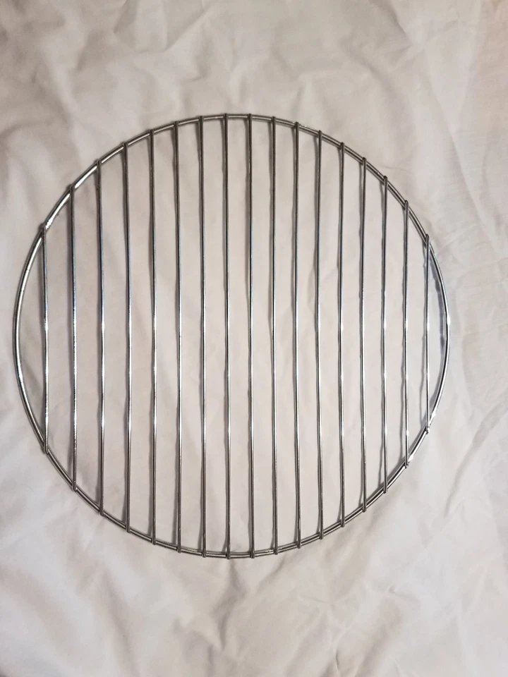 NEW ROUND GRILL GRATE 15.5" BRINKMANN BBQ SMOKER PLATED STEEL **FREE SHIPPING**