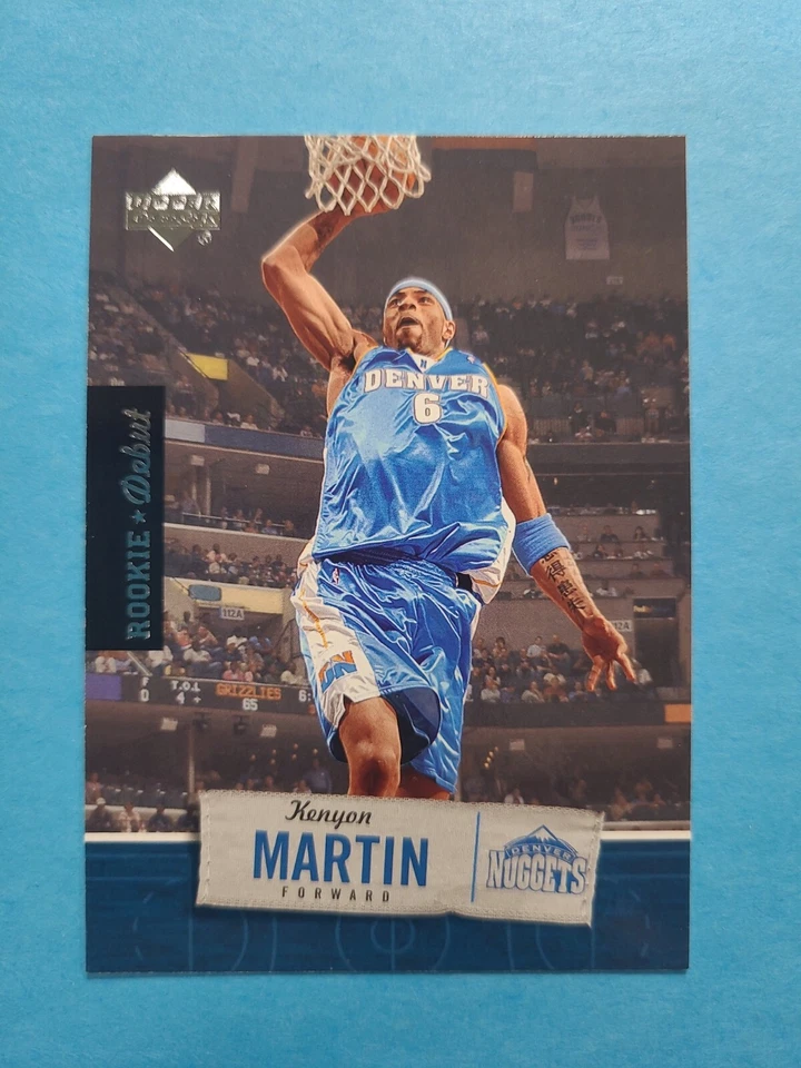 Tarjeta de baloncesto debut novato Kenyon Martin 2005-06 cubierta superior # 22 F8398 Foto 1 de 1