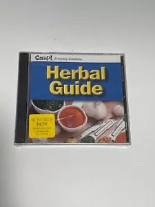 Snap! Herbal Guide CD-ROM PC Medicines Natural Healing Ailments NEW SEALED - Picture 1 of 2