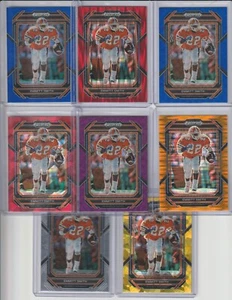 2023 Prizm Draft Picks Emmitt Smith lot / Orange Pulsar / Red Flash / Blue Wave - Picture 1 of 2
