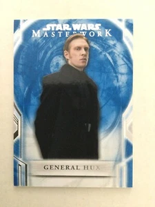 2018 Star Wars MASTERWORK Blue Parallel - GENERAL HUX - Card #89 - Picture 1 of 2
