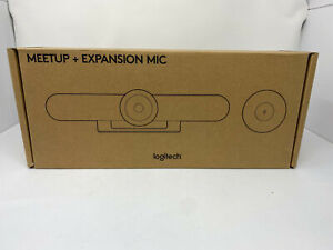 Logitech Meetup + Expansion Mic Video Audio Conferencing System P/N:960-001201 