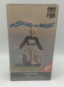 The Sound of Music-1986 Red Label CBS Fox White Watermark VHS Tape-SEALED NEW - Picture 1 of 6