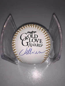 WILLIE McGEE Signed Autographed GOLD GLOVE baseball St. Louis Cardinals Great - Picture 1 of 4
