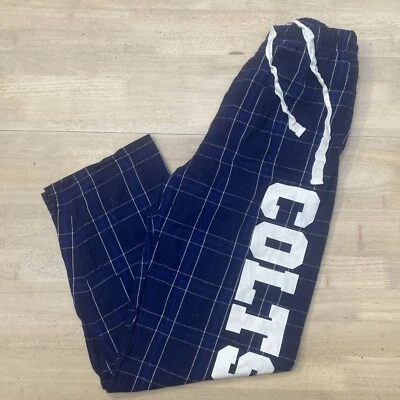 Pantalones de salón Indianapolis Colts NFL para hombre medianos azules a cuadros Foto 1 de 4