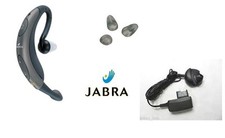 jabra bt250 FreeSpeak gray behind the ear Bluetooth Headset boom mic Earpiece