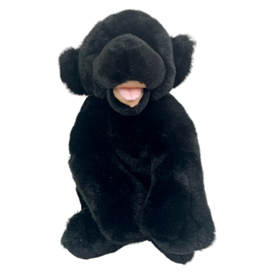 Build a Bear Dog Plush Barks Realistic Black Labrador Lab Puppy Stuffed Animal - Image 1 of 4