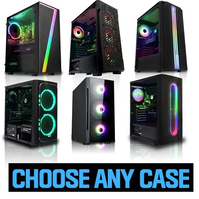 PC Desktop Gaming Intel Quad-Core I5 | 8GB RAM, 1TB HDD + 120GB SSD, Windows 10 - Immagine 1 di 4