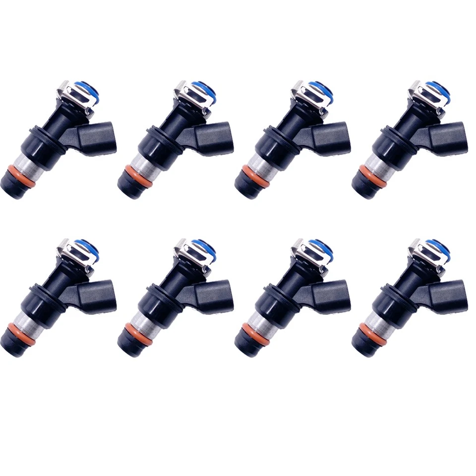 8X Inyector de combustible apto para 2008-2009 Hummer H3 2009 H3T 2008 Hummer H2 19421333 Foto 1 de 3