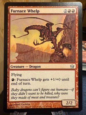 MTG Magic the Gathering Fifth Dawn Furnace Whelp - Image 1 of 2