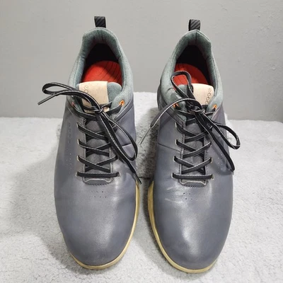 Zapatos de golf Ecco S-Three sin clavos GoreTex azules con cordones para hombre talla EE. UU. 11 Foto 1 de 4