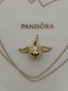 Limited Edition Pandora x Harry Potter Golden Snitch Pendant Charm ~368618C00 - Picture 1 of 7
