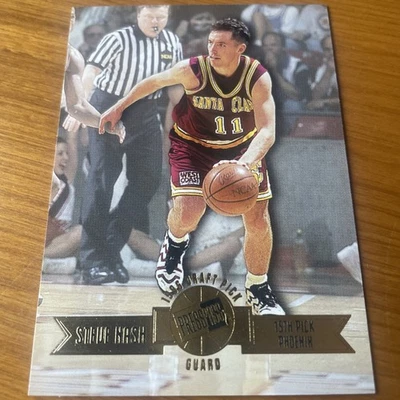 Press Pass #14 1996 Steve Nash Gold Series selección de draft novato  Foto 1 de 2