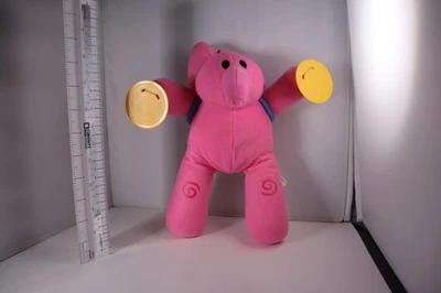 Peluche de peluche Bandai Pocoyo Elly auténtico difícil de encontrar funciona Foto 1 de 4
