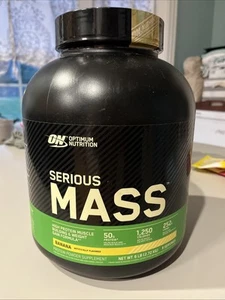 Optimum Nutrition Serious Mass, Protein Powder Supplement, Banana, 6 Lb  11/2025 - Picture 1 of 6