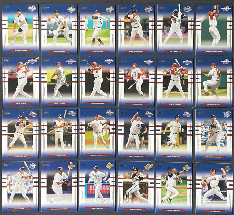 Donruss World Series 2004 - Inserto azul - Tarjetas de béisbol - Completa tu conjunto Foto 1 de 1