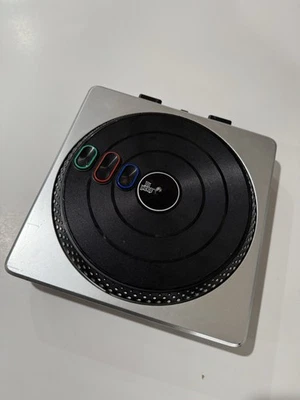 DJ Hero Silver Wireless Turntable Replacement Only For Xbox 360, Wii, PS2, PS3 - Image 1 of 4