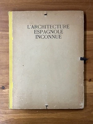 L’Architecture Espagnole Inconnue:Folio Pre-Franco Spain, 48 lithograph Plates - Image 1 of 4