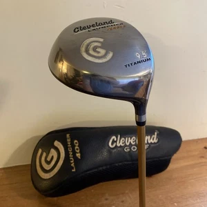 Cleveland Launcher 400 Driver 9.5 65g S Flex  Graphite Mens RH + Golf Club Cover - Picture 1 of 17