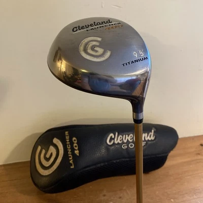 Cleveland Launcher 400 Driver 9.5 65g S Flex  Graphite Mens RH + Golf Club Cover - Image 1 of 4