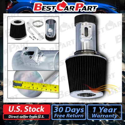 Kit de admisión de aire Ram corta BCP BLACK 2006-2009 Fusion Milan 3,0 L V6 SE SEL + filtro Foto 1 de 4