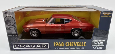 American Muscle Ertl Cragar Box iny1968 Chevelle Ghost Flames Hobby Edition 1:18 - Image 1 of 4