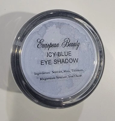 PURE ESSENTIALS BARE EYE SHADOW  MINERALS - ICY BLUE - 10G Sifter Jar - Image 1 of 2