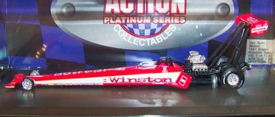 1:64 ACTION 1997 WINSTON NHRA DRAGSTER GARY SCELZI NIP IN CASE - Image 1 of 4