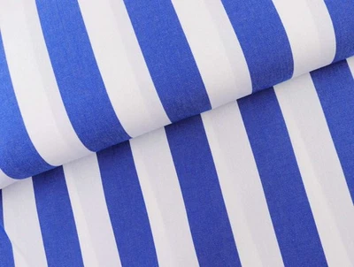 MARKISENSTOFF 320cm breit wasserabweisend BLOCKSTREIFEN ROYAL EUR 30,98/m - Bild 1 von 2