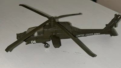 ERTL Fire Birds AH-64 Apache Attack Helicopter U.S. Army Die Cast 1989 - Image 1 of 4