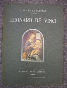 LEONARD DE VINCI L'Art Et La Couleur, 1931, 8 Prints - Picture 1 of 3