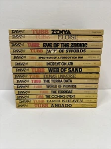 VINTAGE Lot of 14 DUMAREST OF TERRA Series by E.C. TUBB ~ DAW/Ace Books - Picture 1 of 16