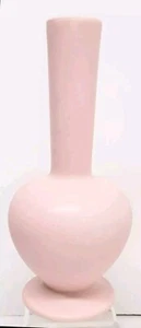Royal Haeger Art Pottery Pink Speckled Bud Vase 9" Vintage  - Picture 1 of 8