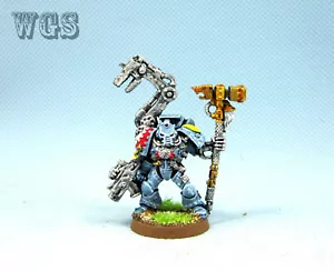 Warhammer 40K WGS painted Space Wolves Lron Priest SW017 - Picture 1 of 6