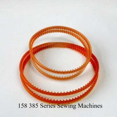 8 Pcs Upper & Lower Motor Belt For Kenmore 158 385 Series Sewing Machines NEW - Image 1 of 3